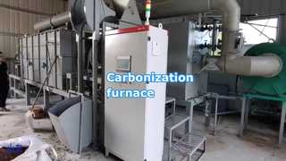Haga carbón rápidamente 500-800 kg por día