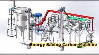 Máquina de carbón activado Ahorro de energía