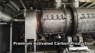 Máquina de carbón activado Control PLC Enfriamiento