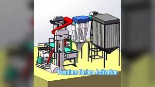 Maquinaria de Carbón Activado: Producción Eficiente