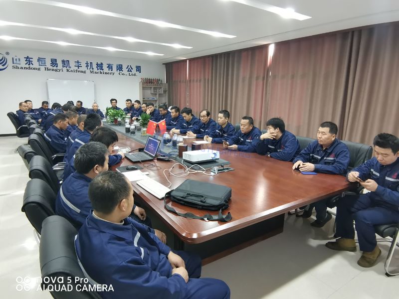 Shandong Hengyi Kaifeng Machinery Co., Ltd., línea de producción del fabricante