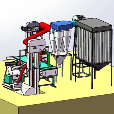 Steam Activation Carbon Activation Equipment with 600-900°C Temperature Range for 2-60 Mesh Activated Carbon Plant Machinery