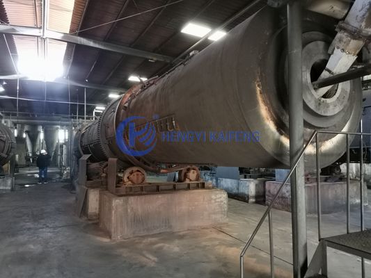 Horno giratorio de carbón activado industrial para la producción de carbón activado en gran volumen