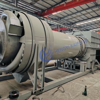 Calentador de carbonización controlado por PLC con sistema de seguridad del manómetro