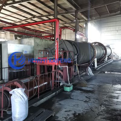 Frio físico Horno de carbón activado 380V para carbón de cáscara de fruta