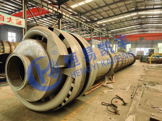 Horno de carbonización automático de cáscara de coco 8-10T/D Capacidad con control PLC del sistema de seguridad