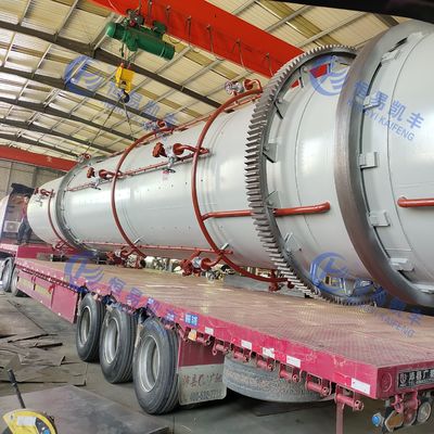 Activación de carbono de horno controlado por PLC con enfriamiento físico