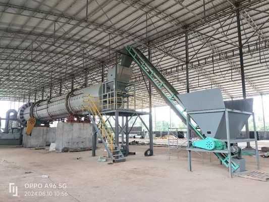 Capacidad personalizada Horno de activación de carbono Instalación en el sitio 380V